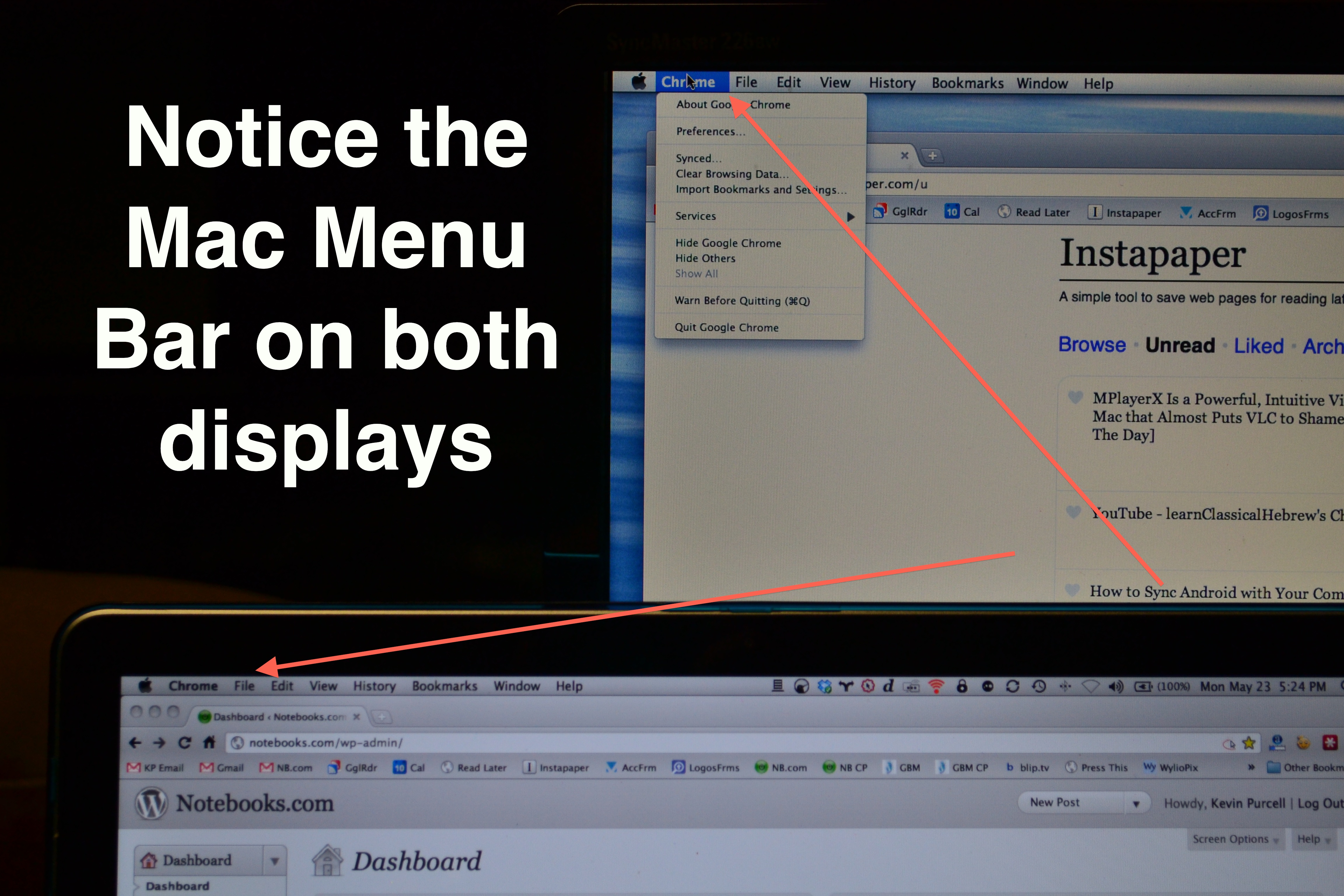 Mac menu bar app launcher free