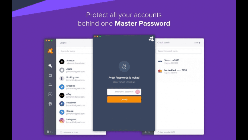 Log out of avast passwords mac app 2017